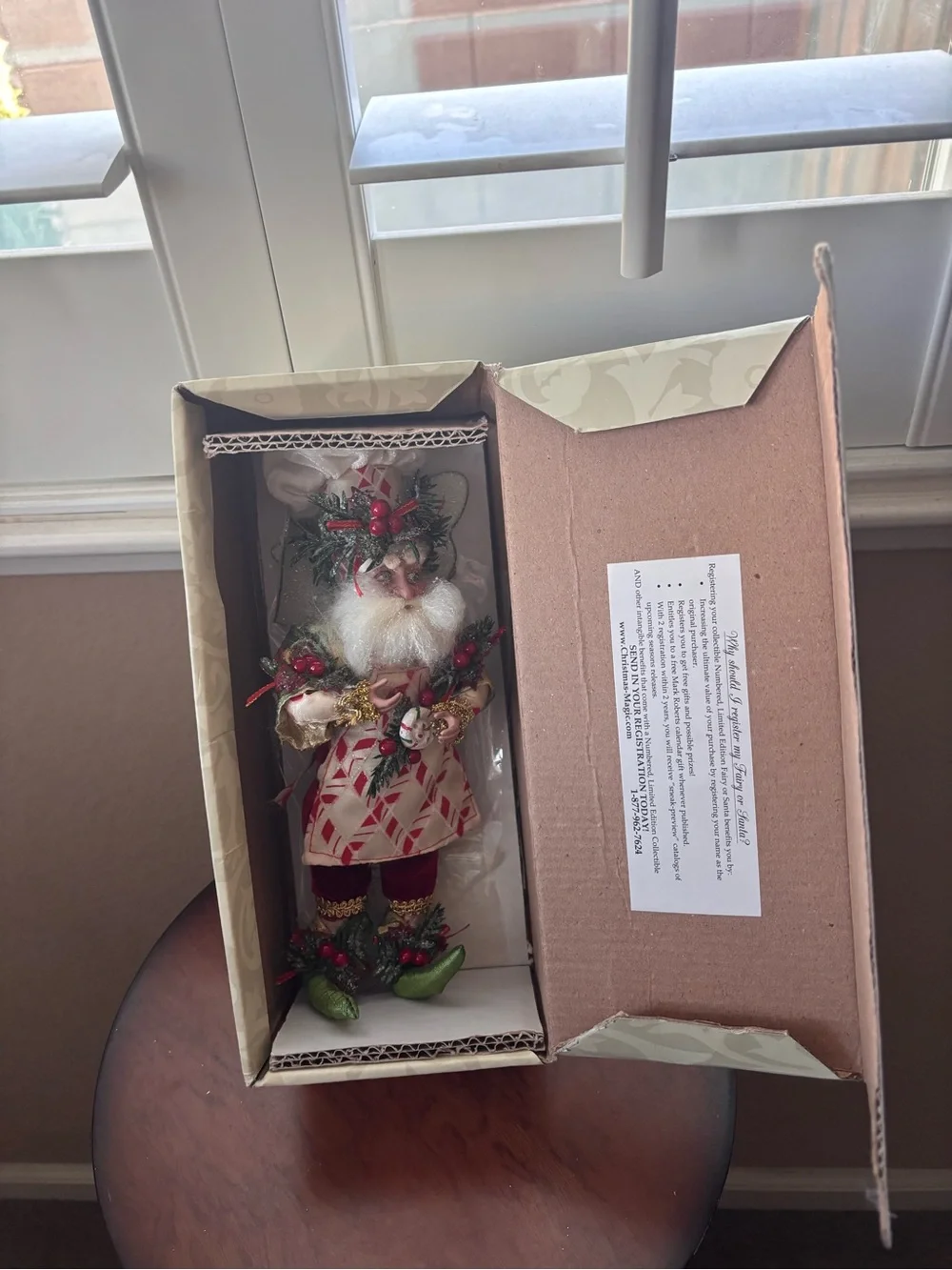 Retired Limited Edition Mark Roberts Peppermint Truffle Fairy Small 51-82468